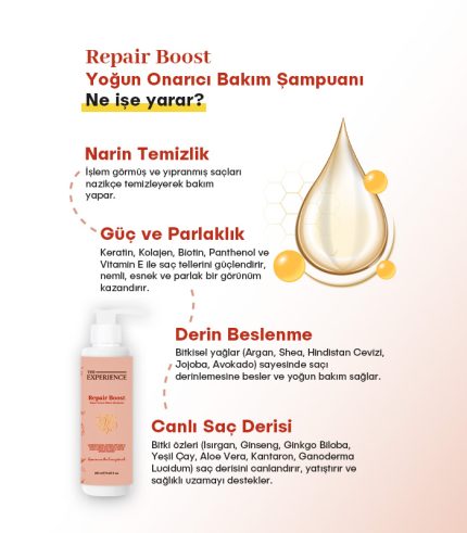 Yoğun Onarıcı Bakım Şampuanı 250 ml