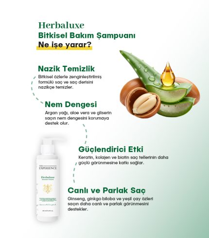 Herbaluxe Bitkisel Bakım Şampuanı 250 ml